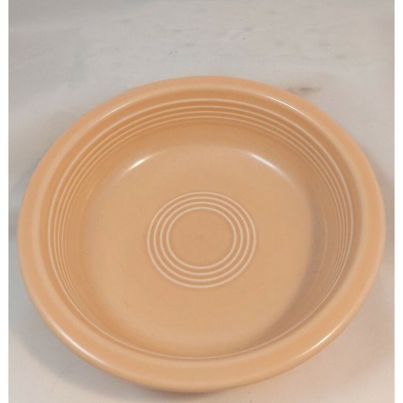 HLC Fiesta ware Rose color 7" Cereal Bowl Pink ceramic HLC USA 1 pc - Picture 3 of 6